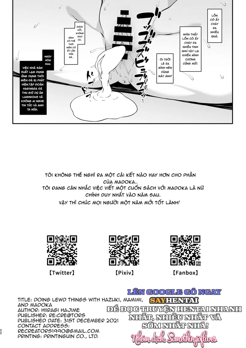 Những Giây Phút Nồng Nhiệt Cùng Ba Nàng Hazuki Mamimi Và Madoka - Trang 21