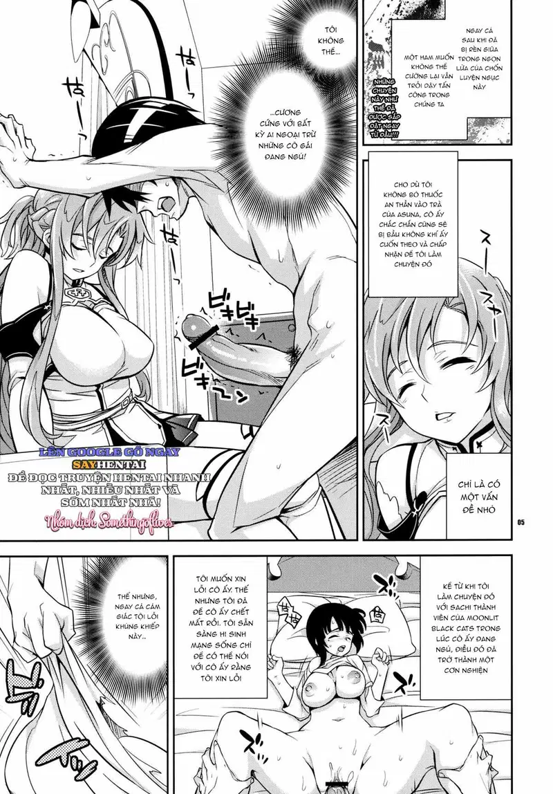 Xâm Nhập Giấc Ngủ Của Nàng Asuna Tại Mã Hiệu C9-02 - Trang 4