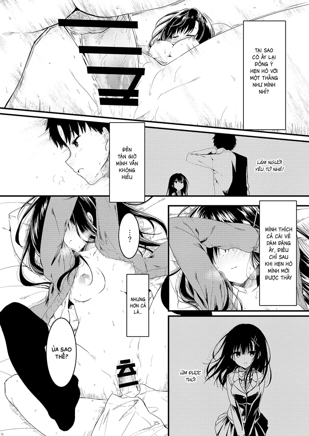 Cô bạn nghiêm túc nhất lớp lại lộ ra vẻ mặt dâm đãng - Trang 15