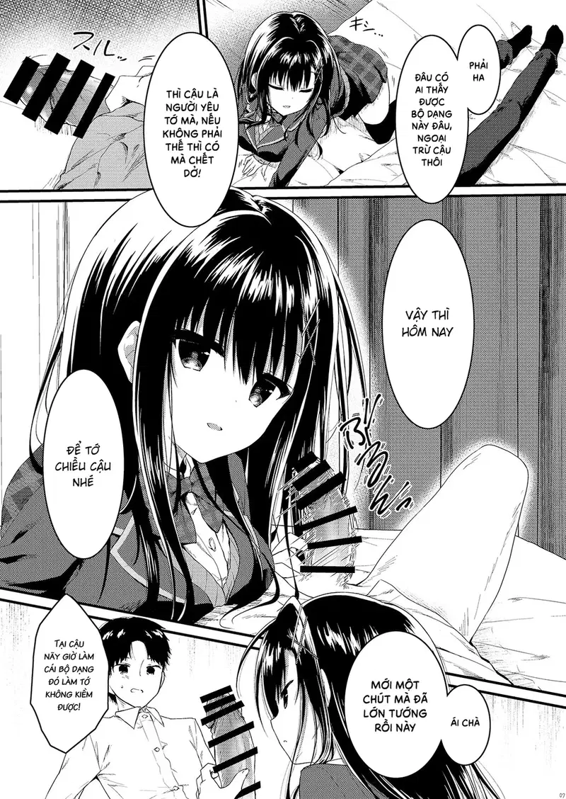 Cô bạn nghiêm túc nhất lớp lại lộ ra vẻ mặt dâm đãng - Trang 6