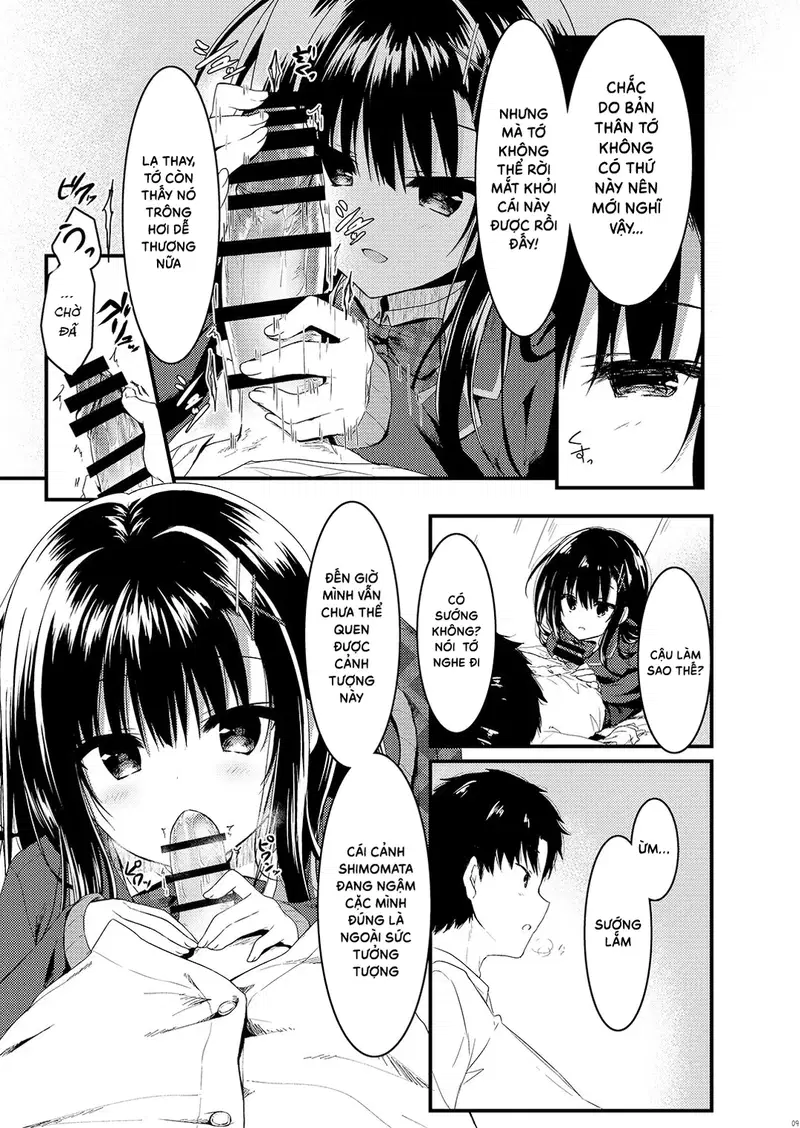 Cô bạn nghiêm túc nhất lớp lại lộ ra vẻ mặt dâm đãng - Trang 8