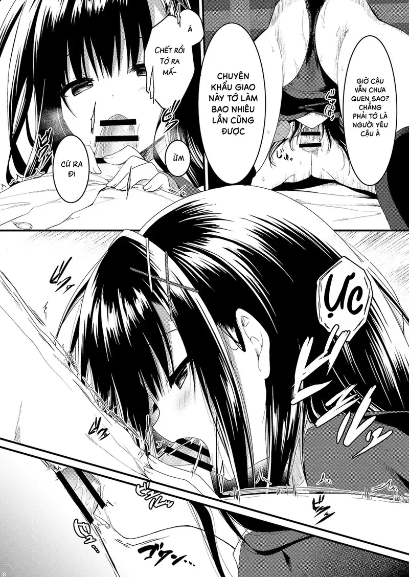 Cô bạn nghiêm túc nhất lớp lại lộ ra vẻ mặt dâm đãng - Trang 9