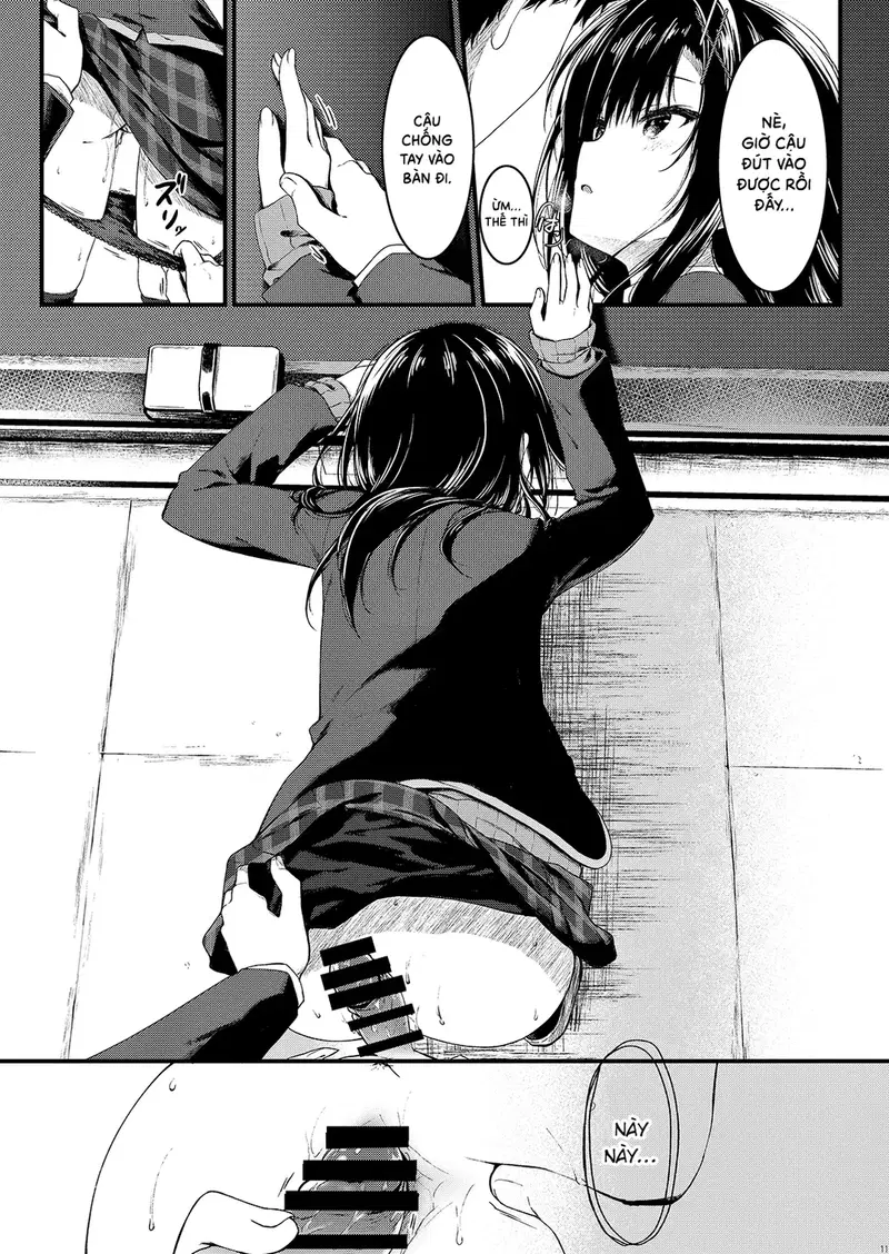 Cô bạn nghiêm túc nhất lớp lại lộ ra vẻ mặt dâm đãng - Trang 10