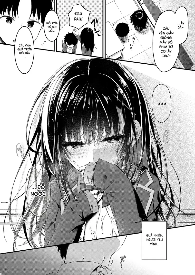 Cô bạn nghiêm túc nhất lớp lại lộ ra vẻ mặt dâm đãng - Trang 15