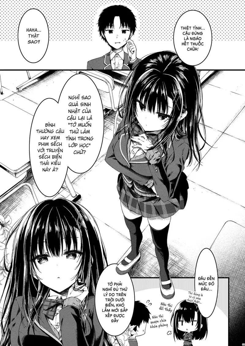 Cô bạn nghiêm túc nhất lớp lại lộ ra vẻ mặt dâm đãng - Trang 4