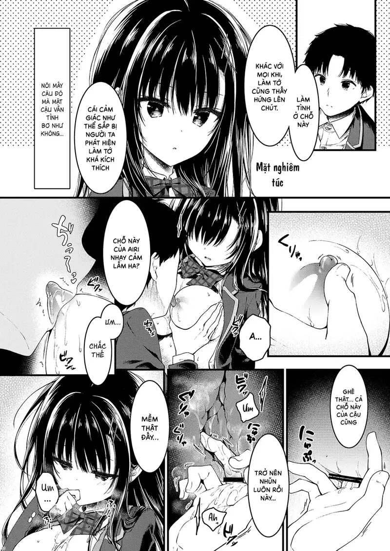 Cô bạn nghiêm túc nhất lớp lại lộ ra vẻ mặt dâm đãng - Trang 9