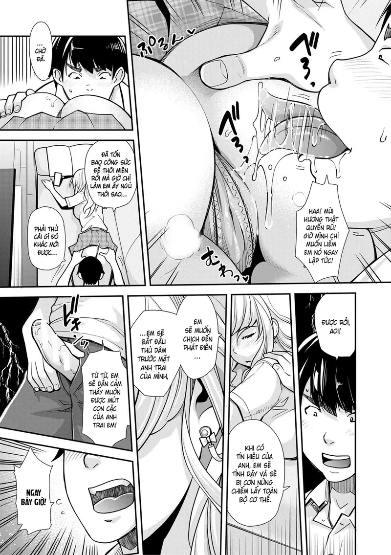Cô em gái lên đỉnh trong trò chơi thôi miên - Trang 13