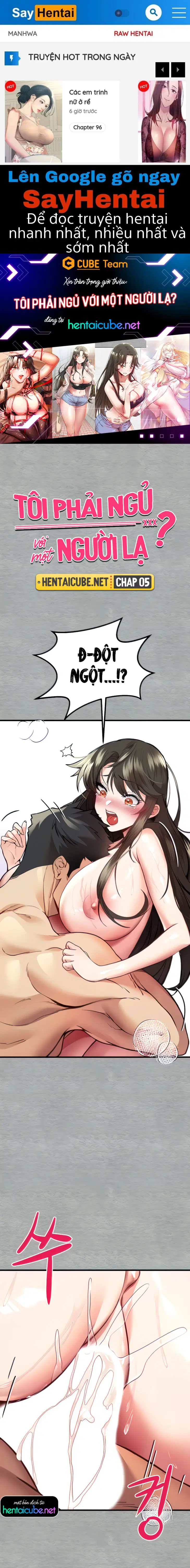 Ngủ cùng người lạ ?! - Trang 1