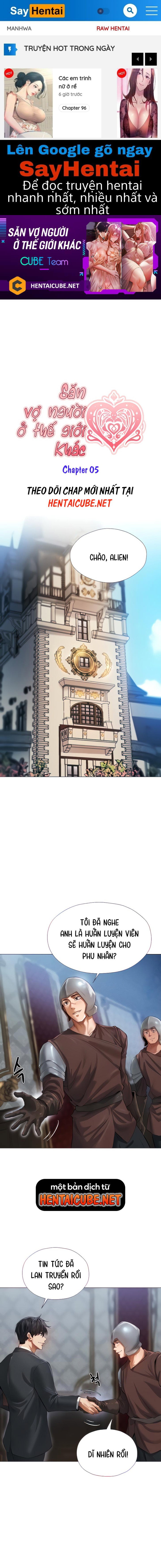 Săn vợ người ở thế giới khác - Trang 1