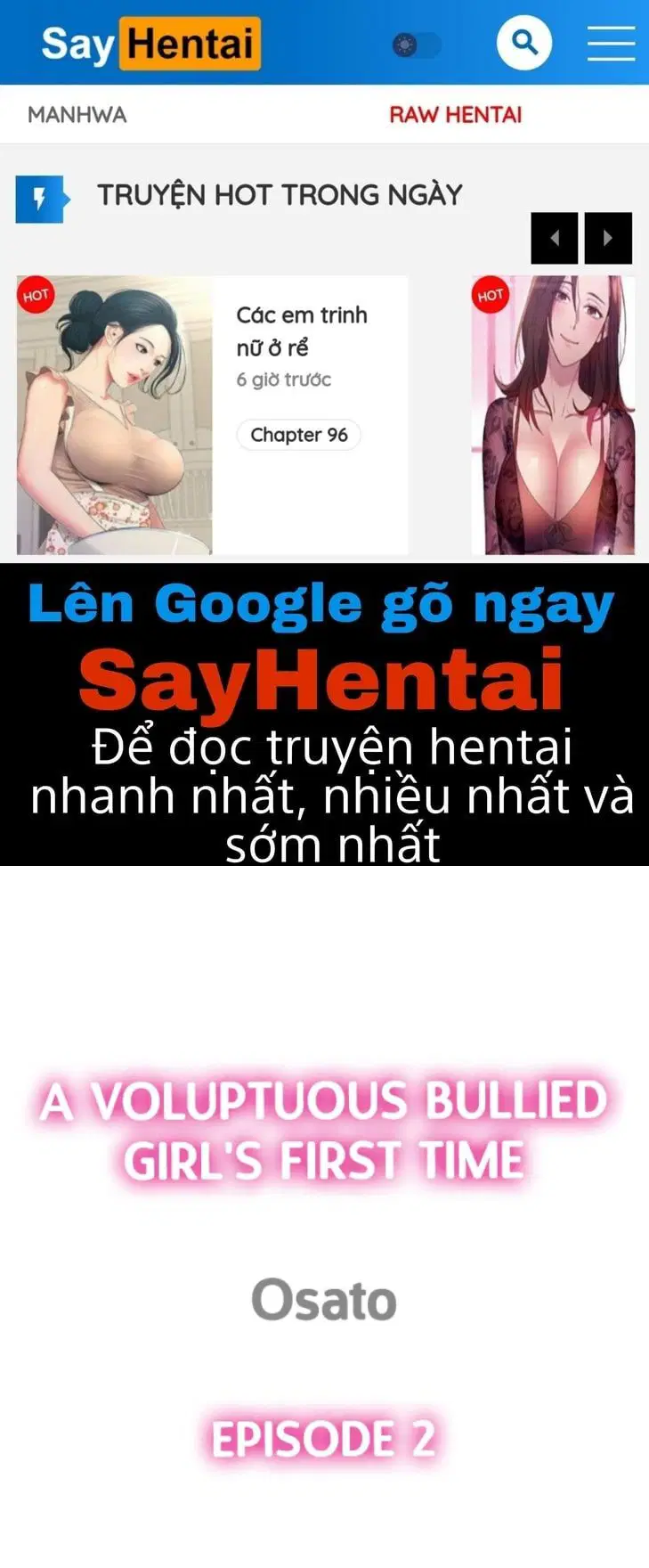 Lần Đầu Của Cô Gái Nhút Nhát Hay Bị Bắt Nạt Ấy - Trang 1