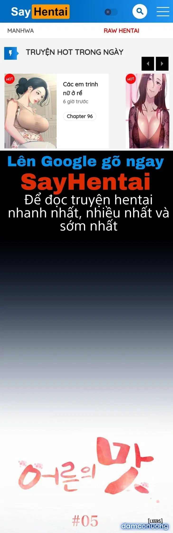 Trải Nghiệm Người Lớn - Trang 1