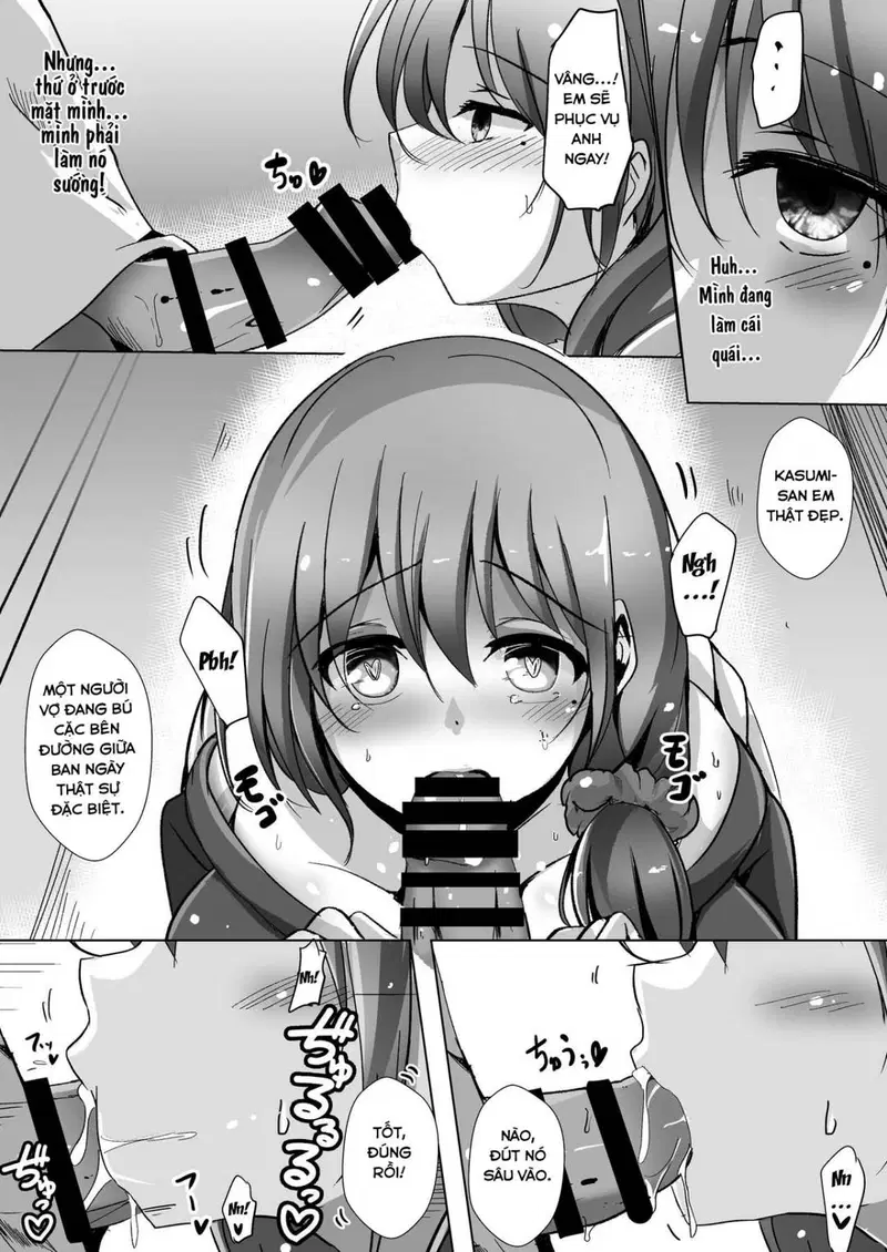 Thôi miên người vợ vú bự này thành sextoy của tôi - Trang 7