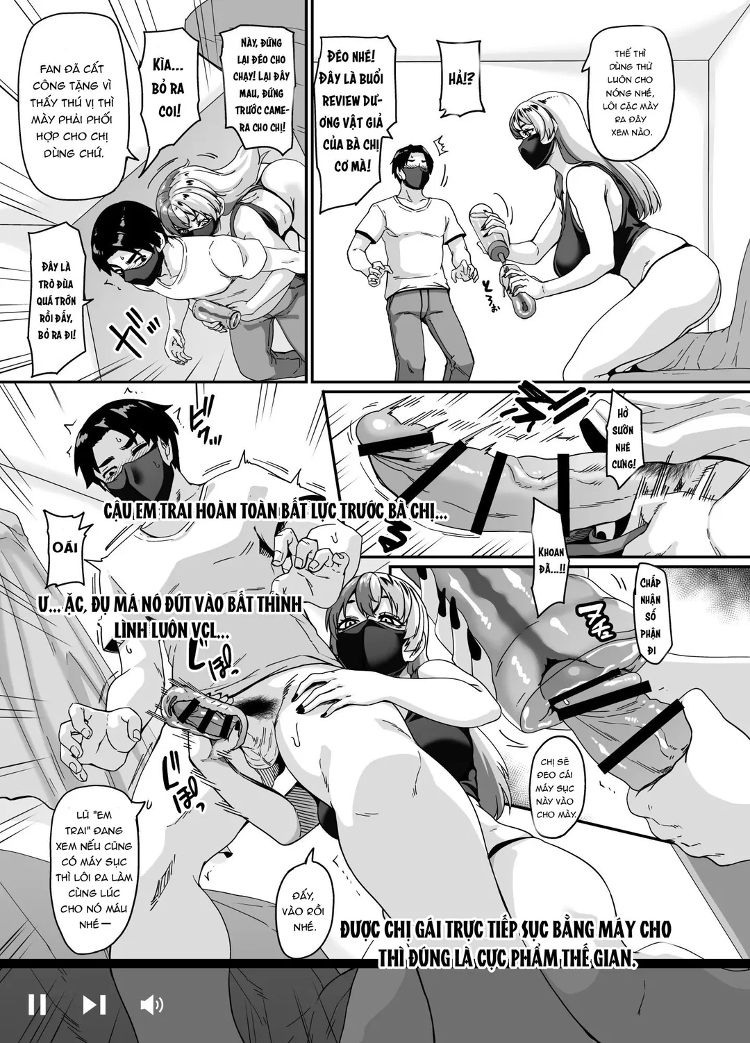 Buổi livestream sex của chị gái - Trang 9