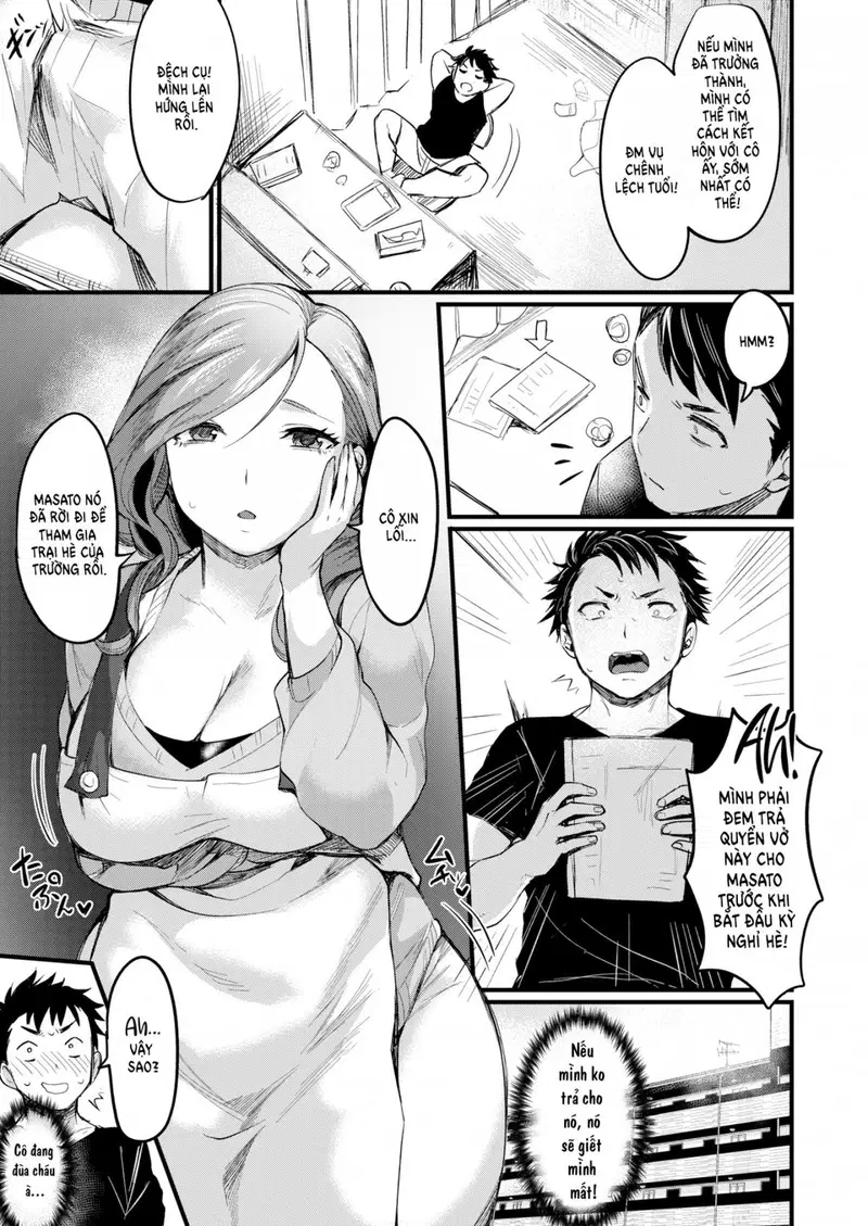 Địt xoa dịu mẹ bạn thân - Trang 4