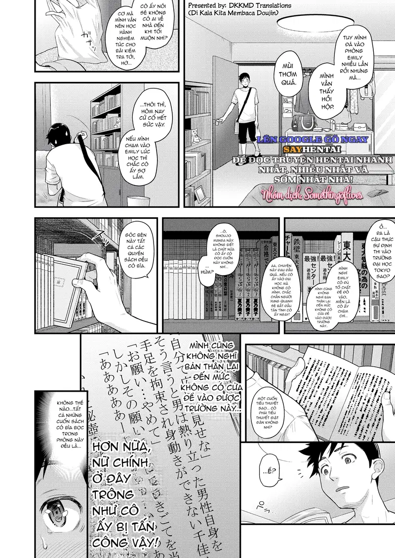 Một Ngày Ân Ái Cùng Cô Nàng Mọt Sách 4 - Trang 4