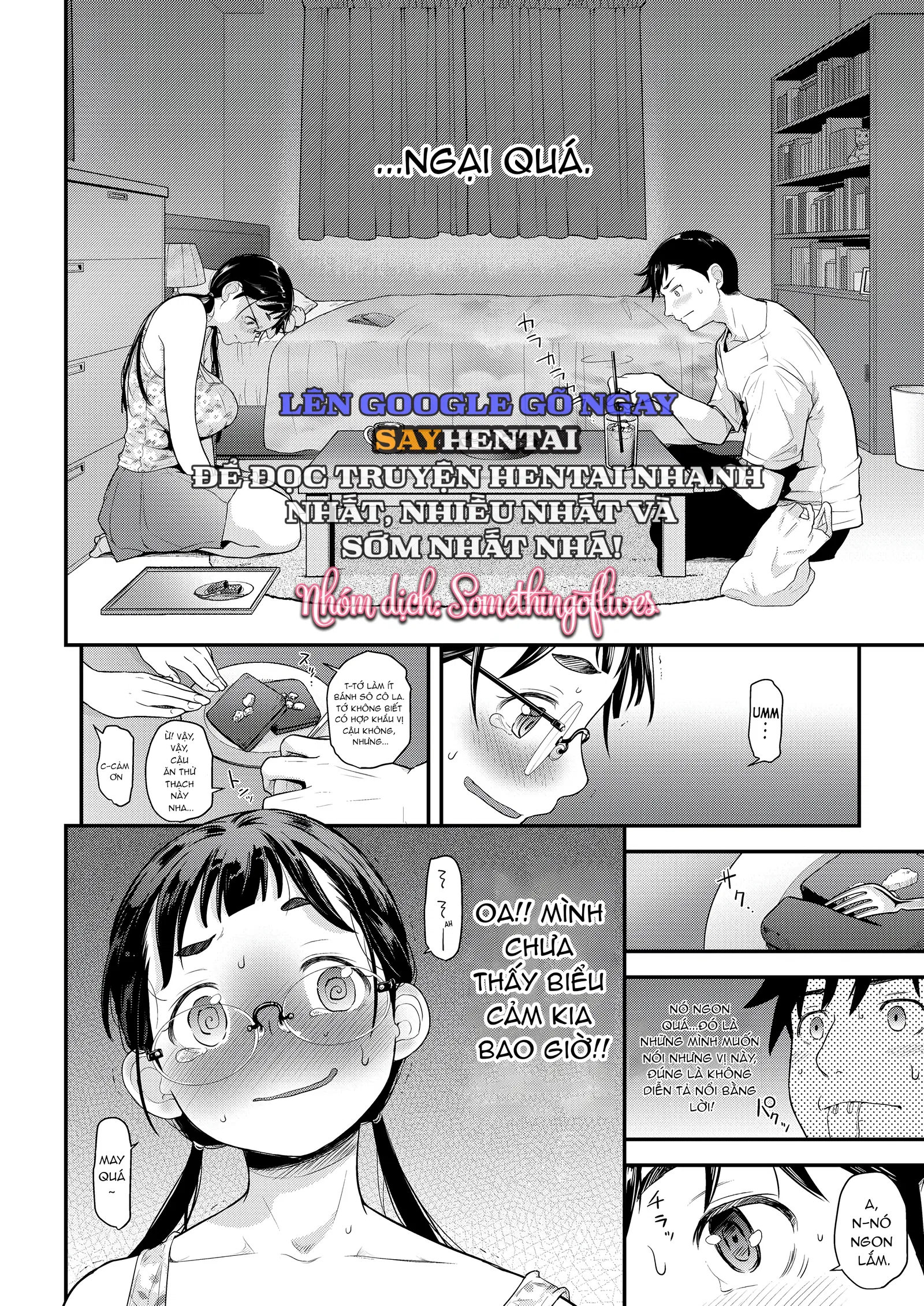 Một Ngày Ân Ái Cùng Cô Nàng Mọt Sách 4 - Trang 6