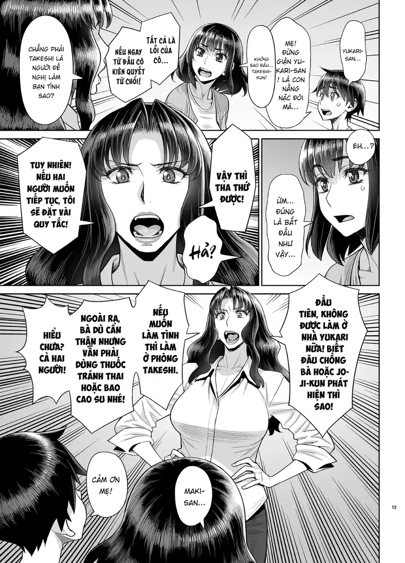 Yukari to Takeshi no Fucking Sankan-bi - Trang 14