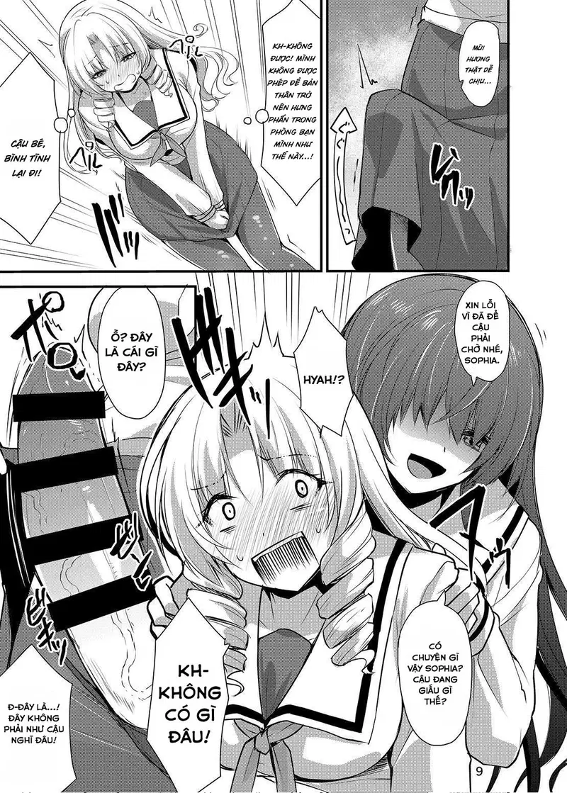 Đổi người làm nháy  thiếu nữ ma pháp X - Trang 8