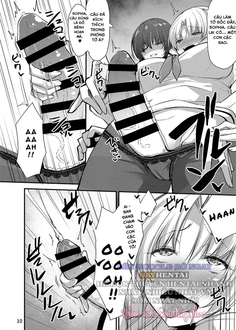 Đổi người làm nháy  thiếu nữ ma pháp X - Trang 9