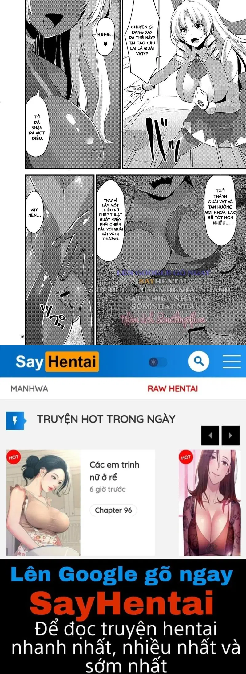 Đổi người làm nháy  thiếu nữ ma pháp X - Trang 17