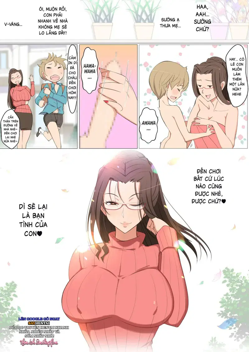 Kế hoạch dâm dục của mẹ bạn Jun-kun và cậu ấy (phiên bản đeo kính) - Trang 14