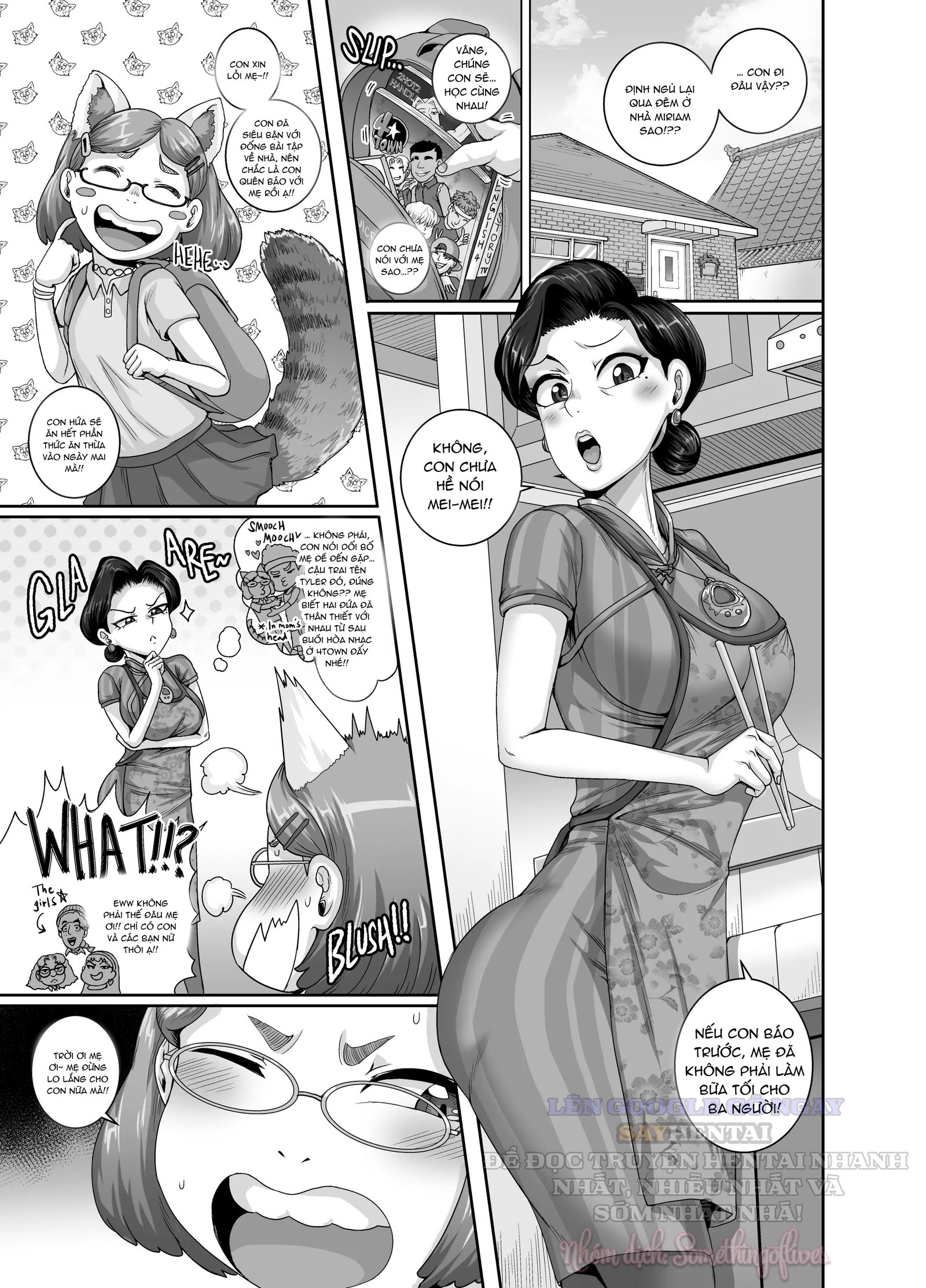 Giao phối với cô gấu trúc đỏ nghịch ngợm - Trang 2