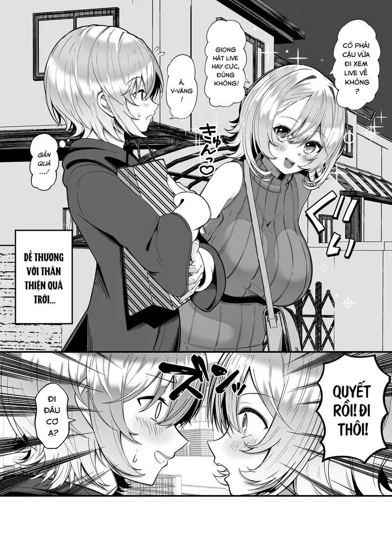 Bị cô gái ngực bự tiếp cận trên đường về nhà - Trang 4