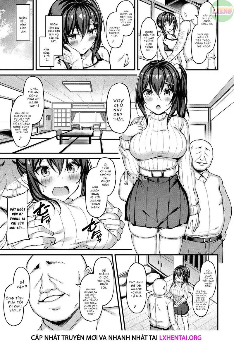 Lý do bạn gái tôi mặc đồ hai mảnh – Ngoại tình với ông chú - Trang 6