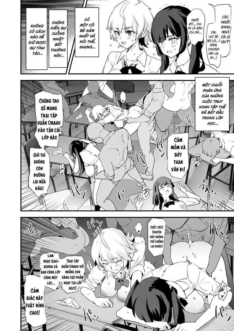 Onaho Gasshuku Saimin Dosukebe Interview - Trang 36