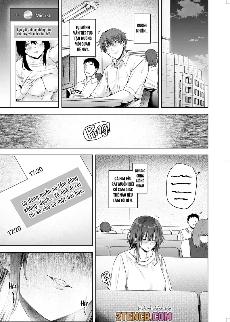 Cô hàng xóm Misaki trộm đồ lót - Trang 22