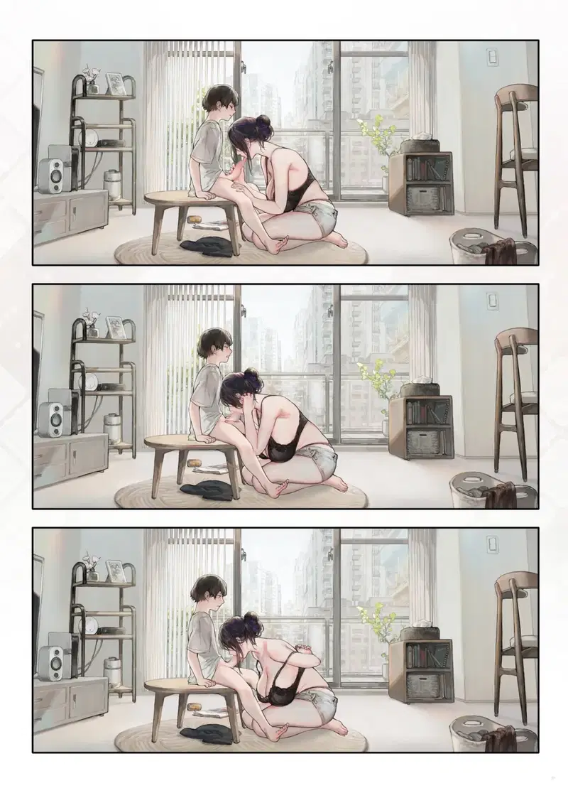 Vợ của người hàng xóm có vẻ buồn chán khi ở nhà vào ngày nghỉ - Trang 8