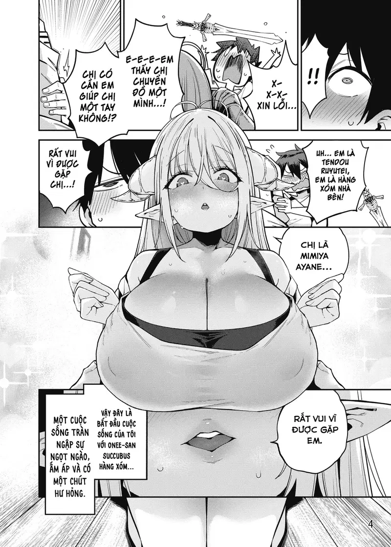 Lovey-Dovey Days with the Enchanting Succubus Onee-san Next Door - Trang 6