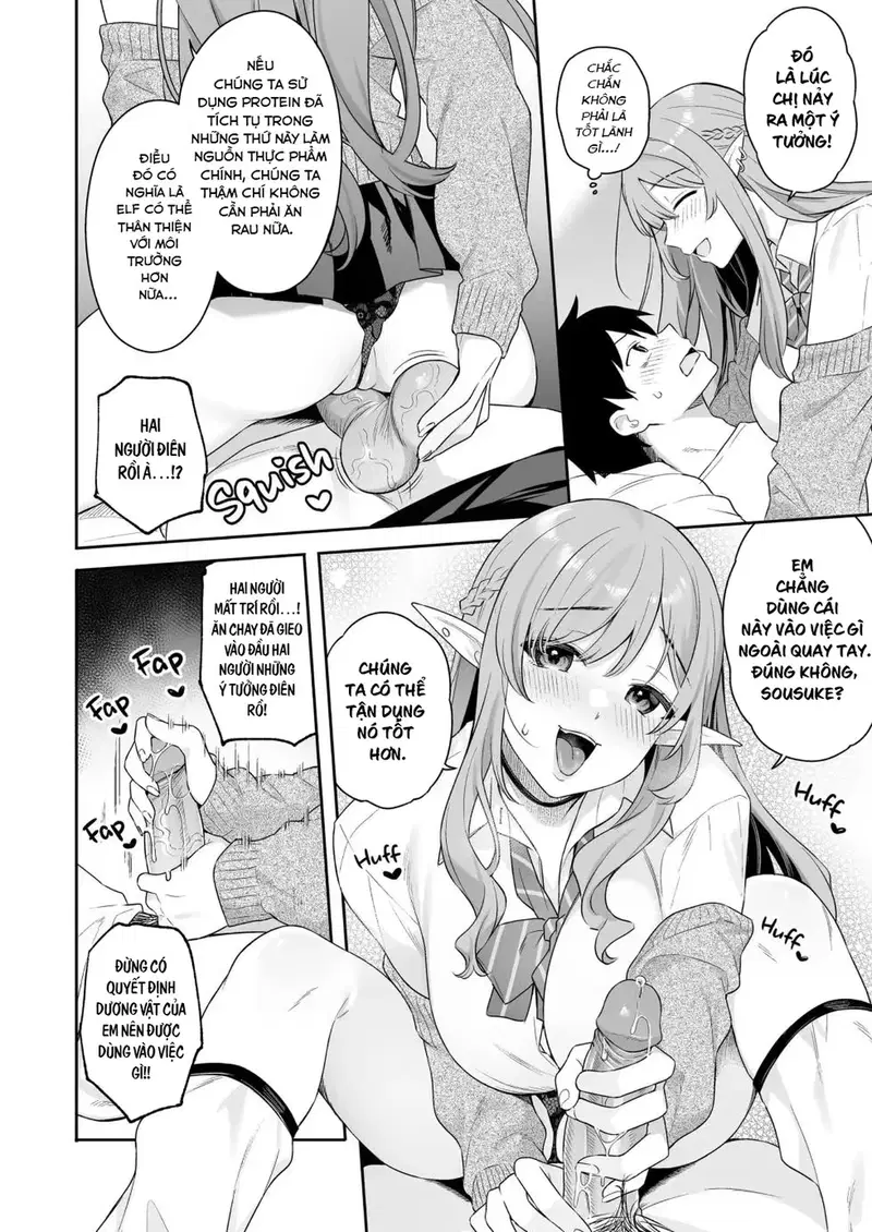 Hai nàng elf thuần chay thèm thịt - Trang 15