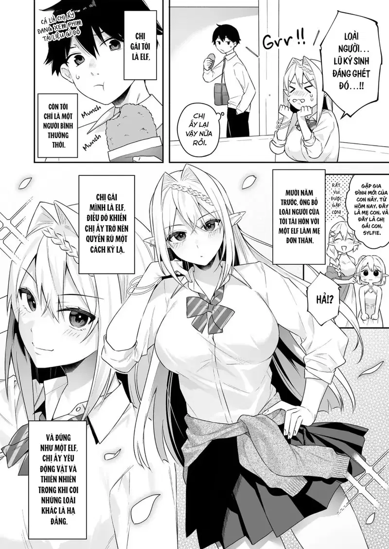 Hai nàng elf thuần chay thèm thịt - Trang 3