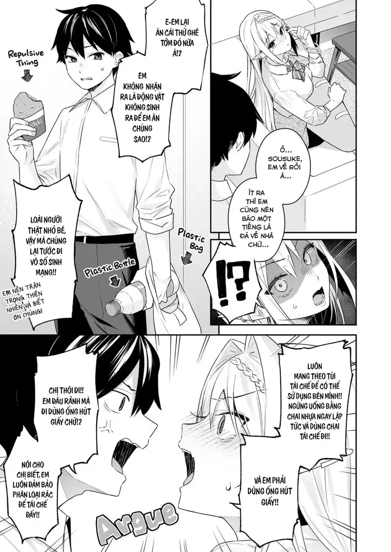 Hai nàng elf thuần chay thèm thịt - Trang 4