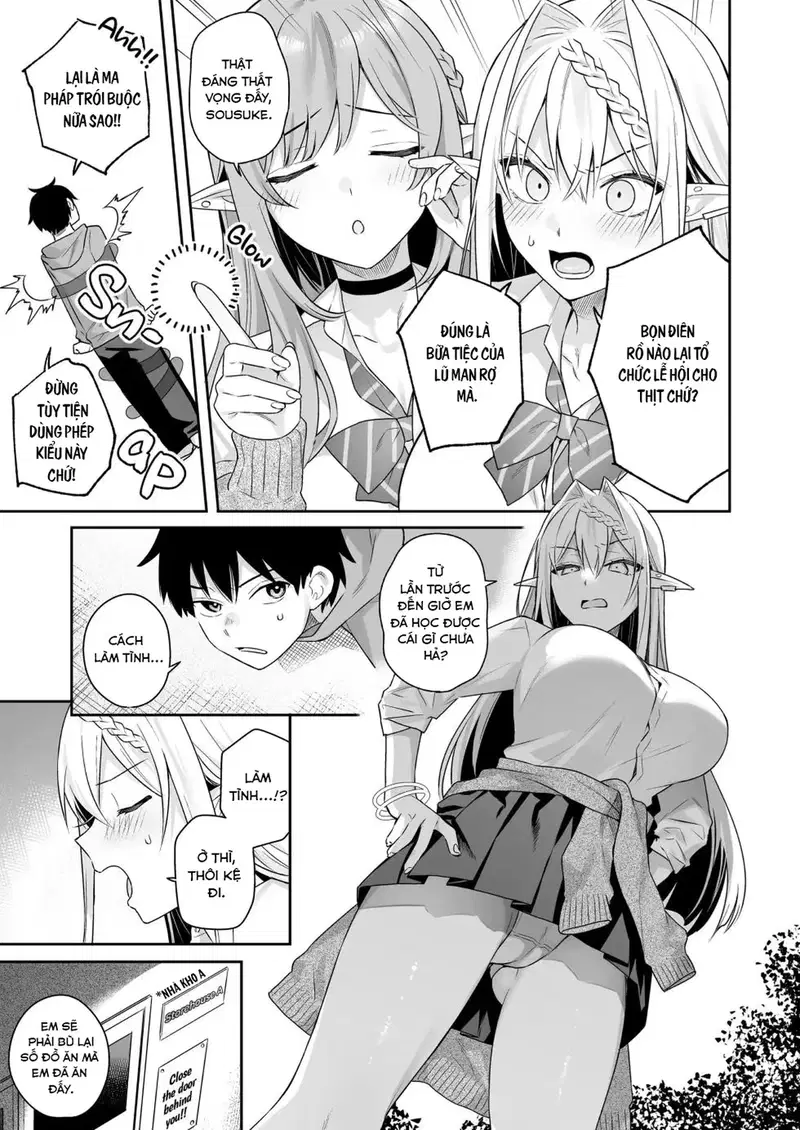 Hai nàng elf thuần chay thèm thịt - Trang 42