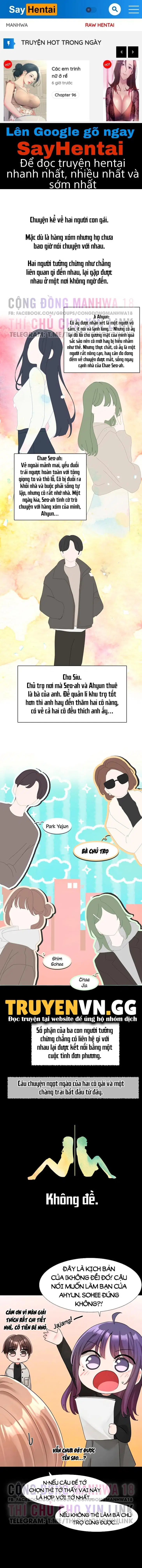 Vòng xoáy chị em - Trang 1