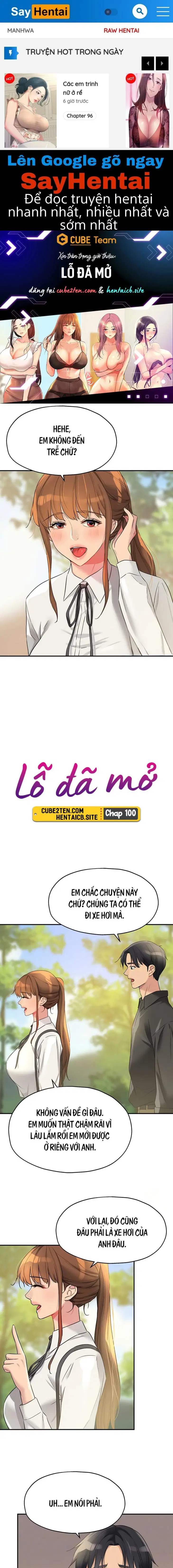 Lỗ đã mở - Trang 1