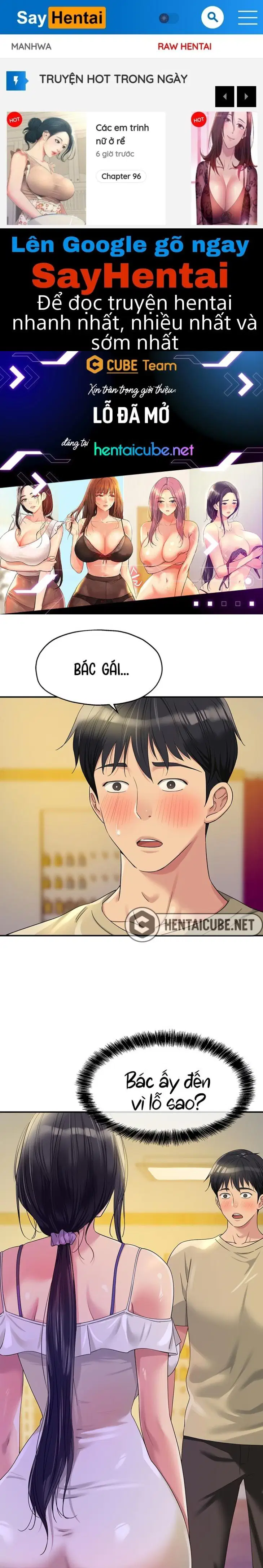 Lỗ đã mở - Trang 1