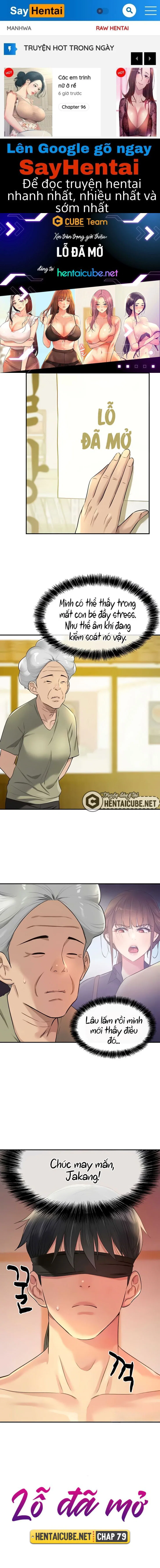 Lỗ đã mở - Trang 1