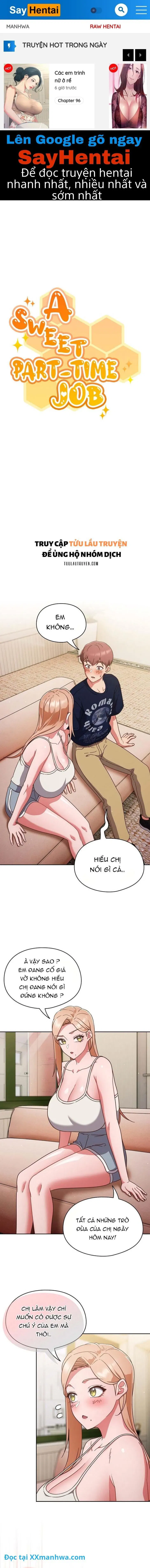 Công việc bán thời gian ngọt ngào. - Trang 1