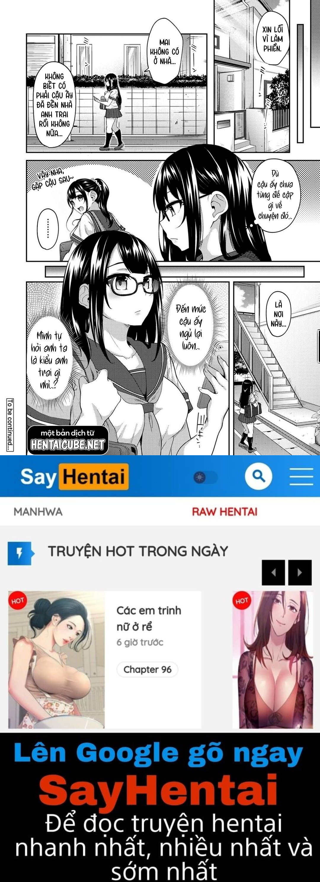 Thấy em gái mình đang mặc tạp dề khỏa thân - Trang 24