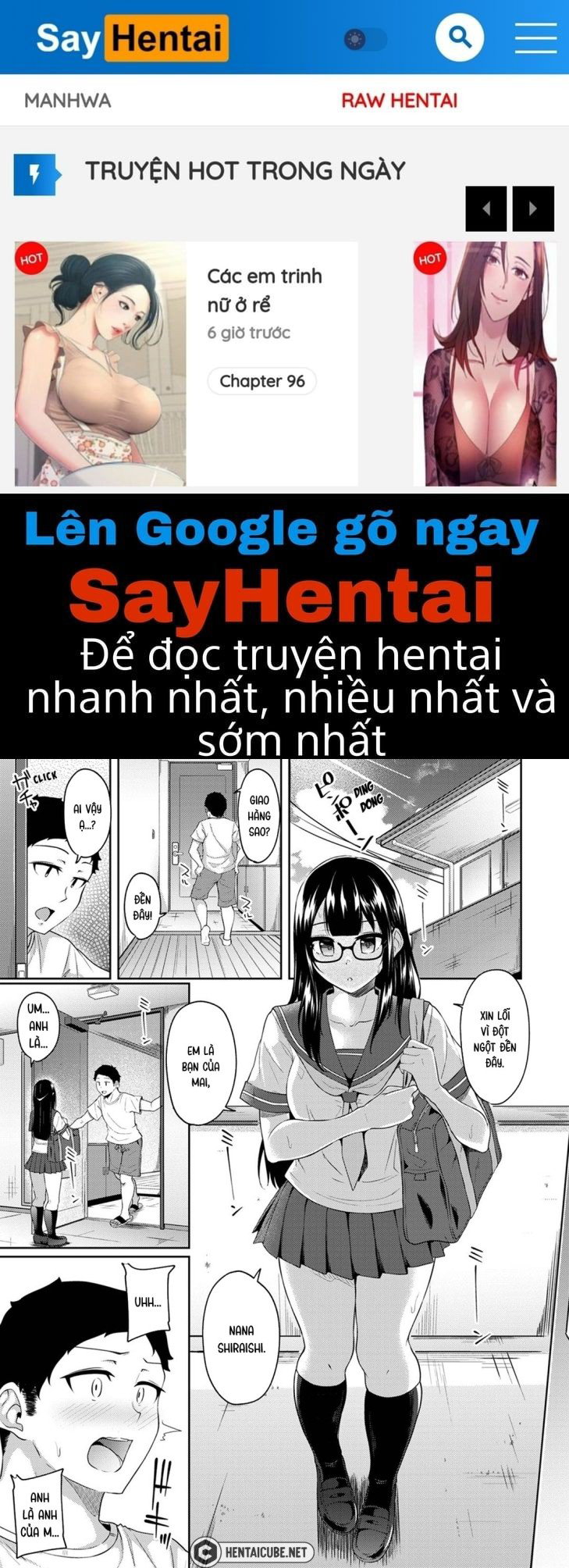 Thấy em gái mình đang mặc tạp dề khỏa thân - Trang 1