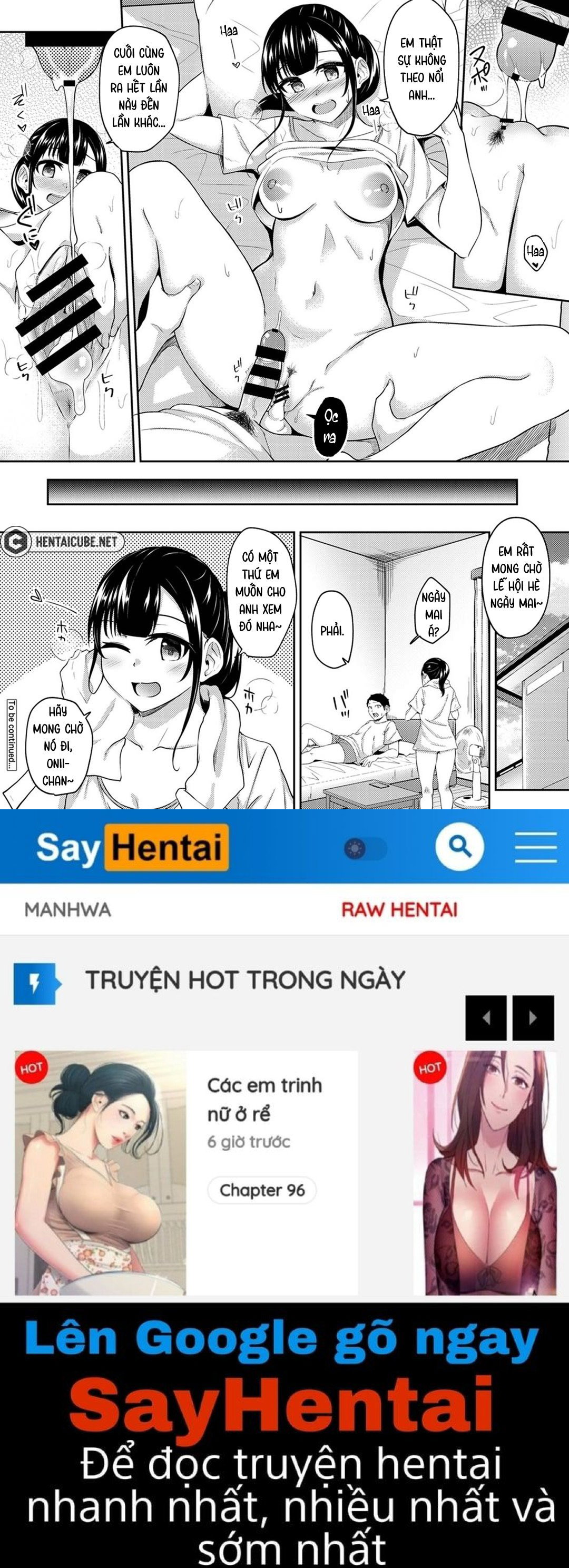 Thấy em gái mình đang mặc tạp dề khỏa thân - Trang 24