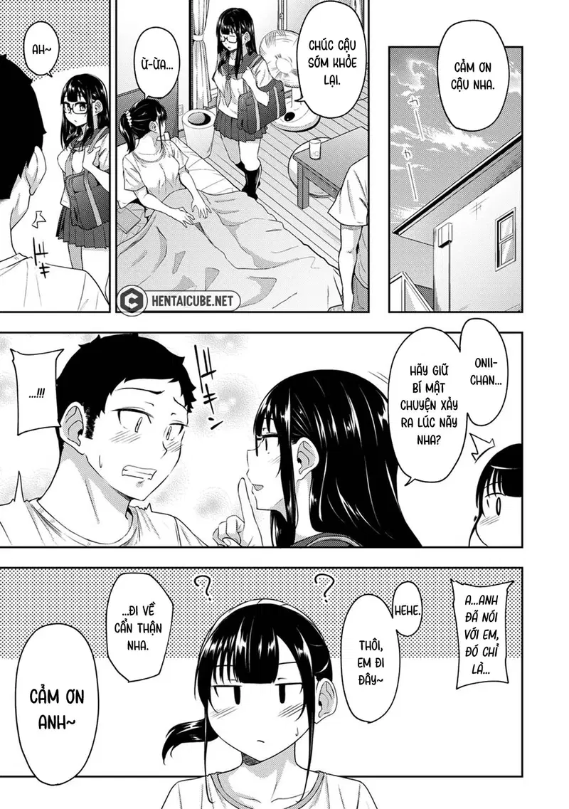 Thấy em gái mình đang mặc tạp dề khỏa thân - Trang 9
