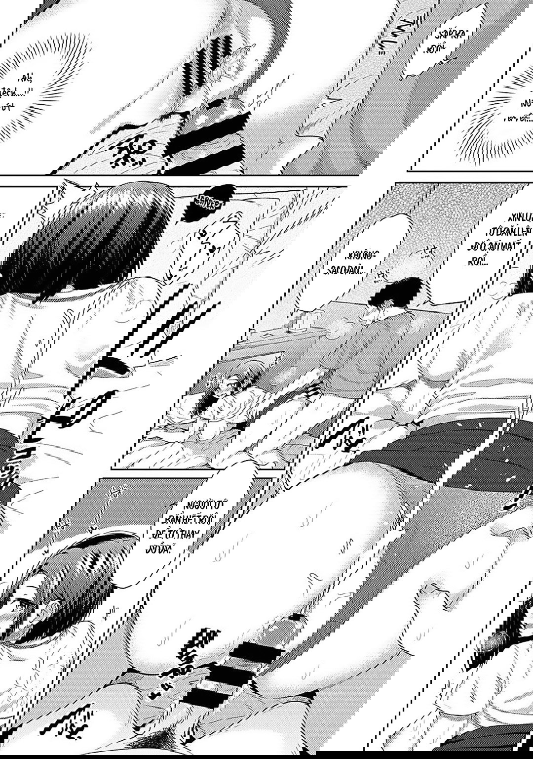 Thấy em gái mình đang mặc tạp dề khỏa thân - Trang 8