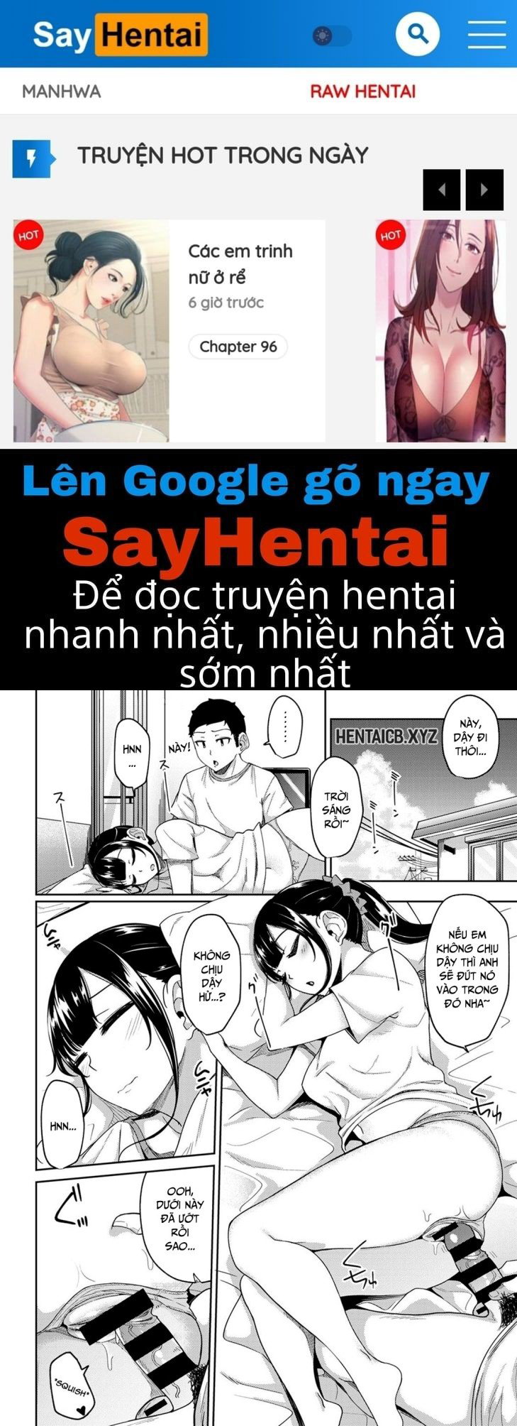 Thấy em gái mình đang mặc tạp dề khỏa thân - Trang 1