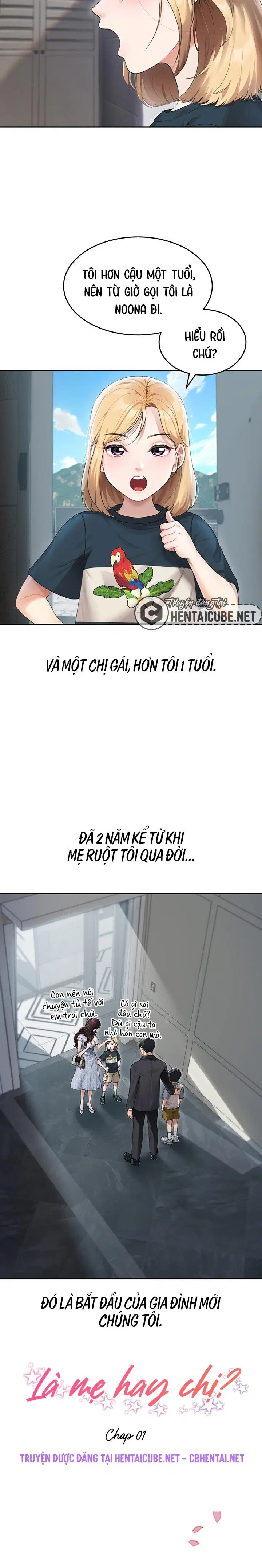 Là mẹ hay chị? - Trang 3