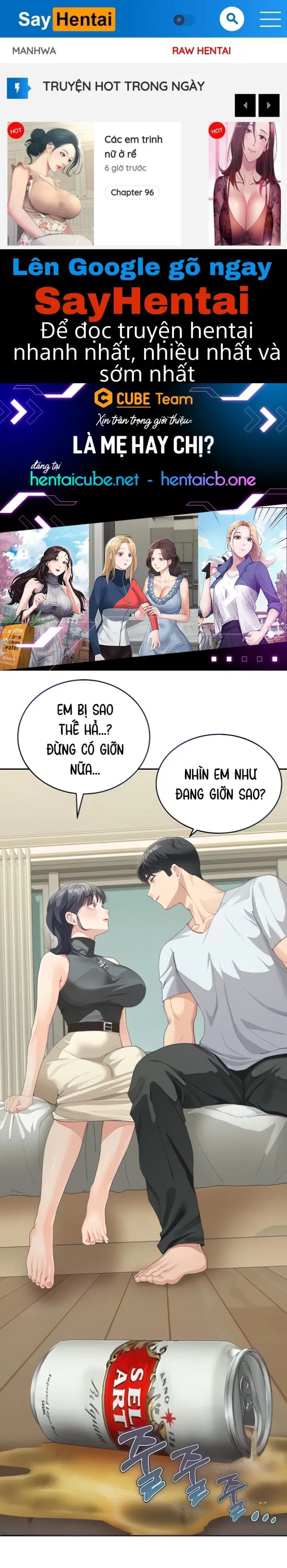 Là mẹ hay chị? - Trang 1