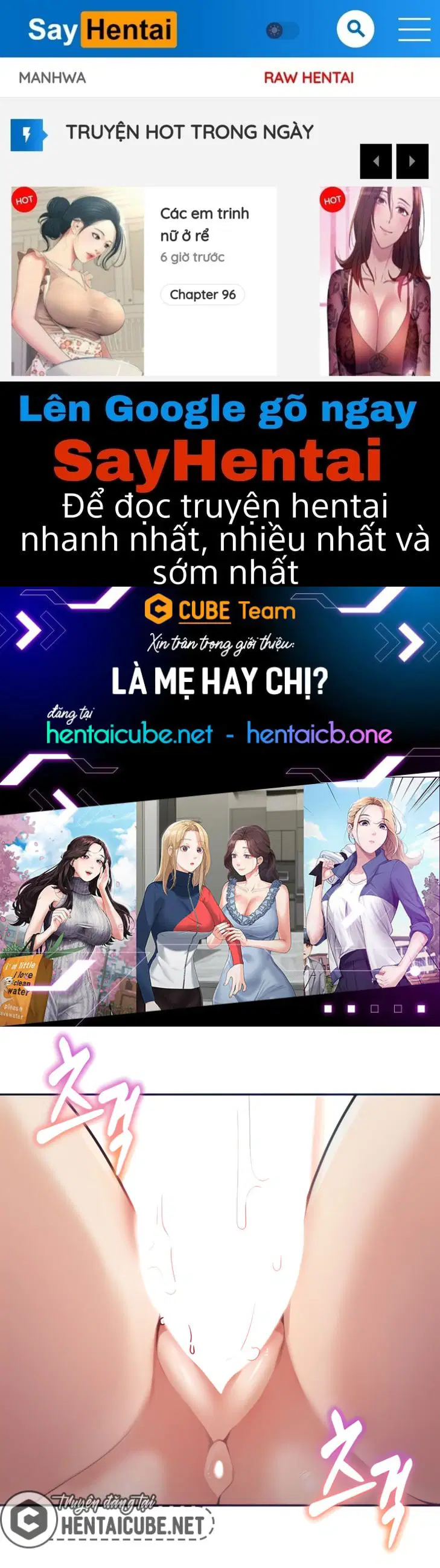 Là mẹ hay chị? - Trang 1